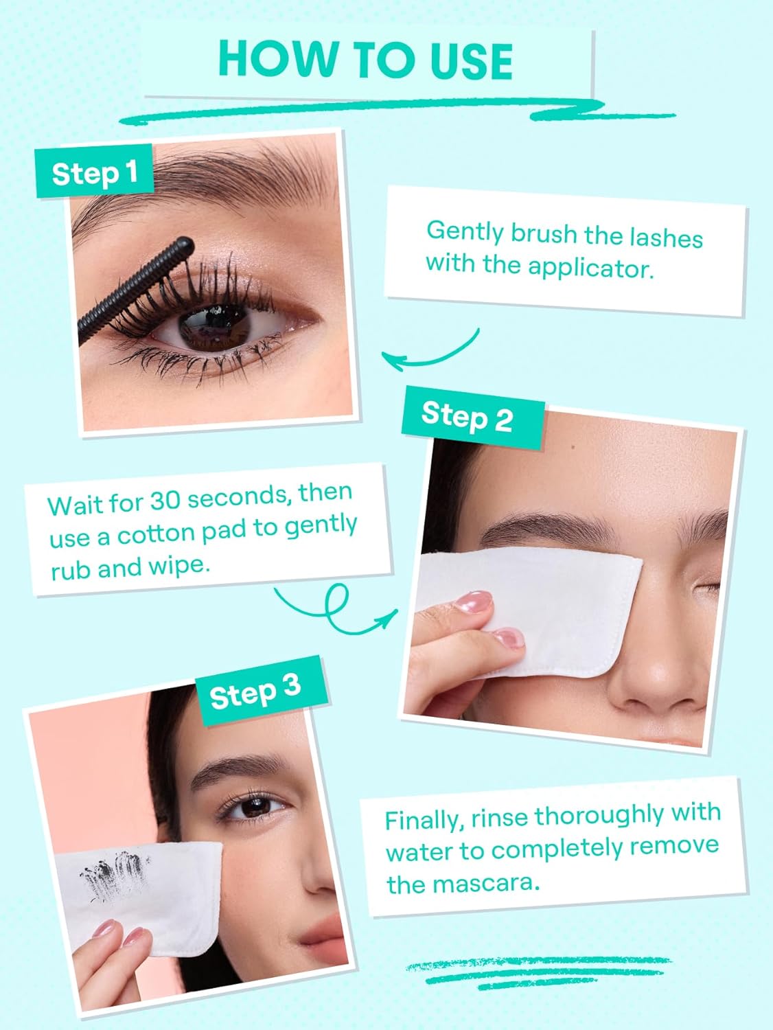 Lashlighter EZ Gentle Mascara Remover - Effortlessly Remove Waterproof Mascara