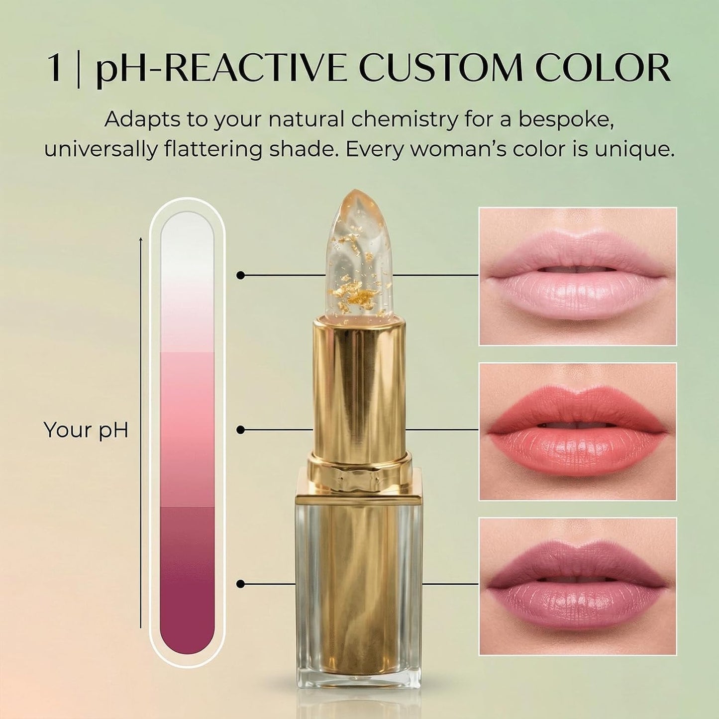 Areliaa Color-Changing Lipstick | Deep Nourishment for All-Day Wear - 1 Piece