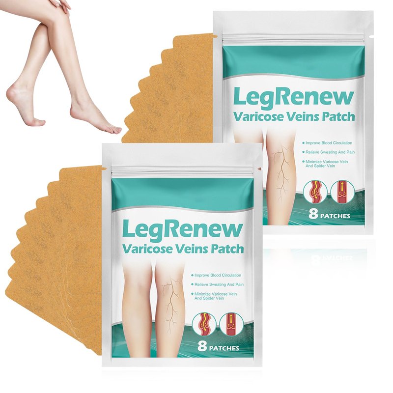 Varicose Veins Patch - Professional Treatment for Legs | 2 Pack, Natural Ingredients for All Skin Types