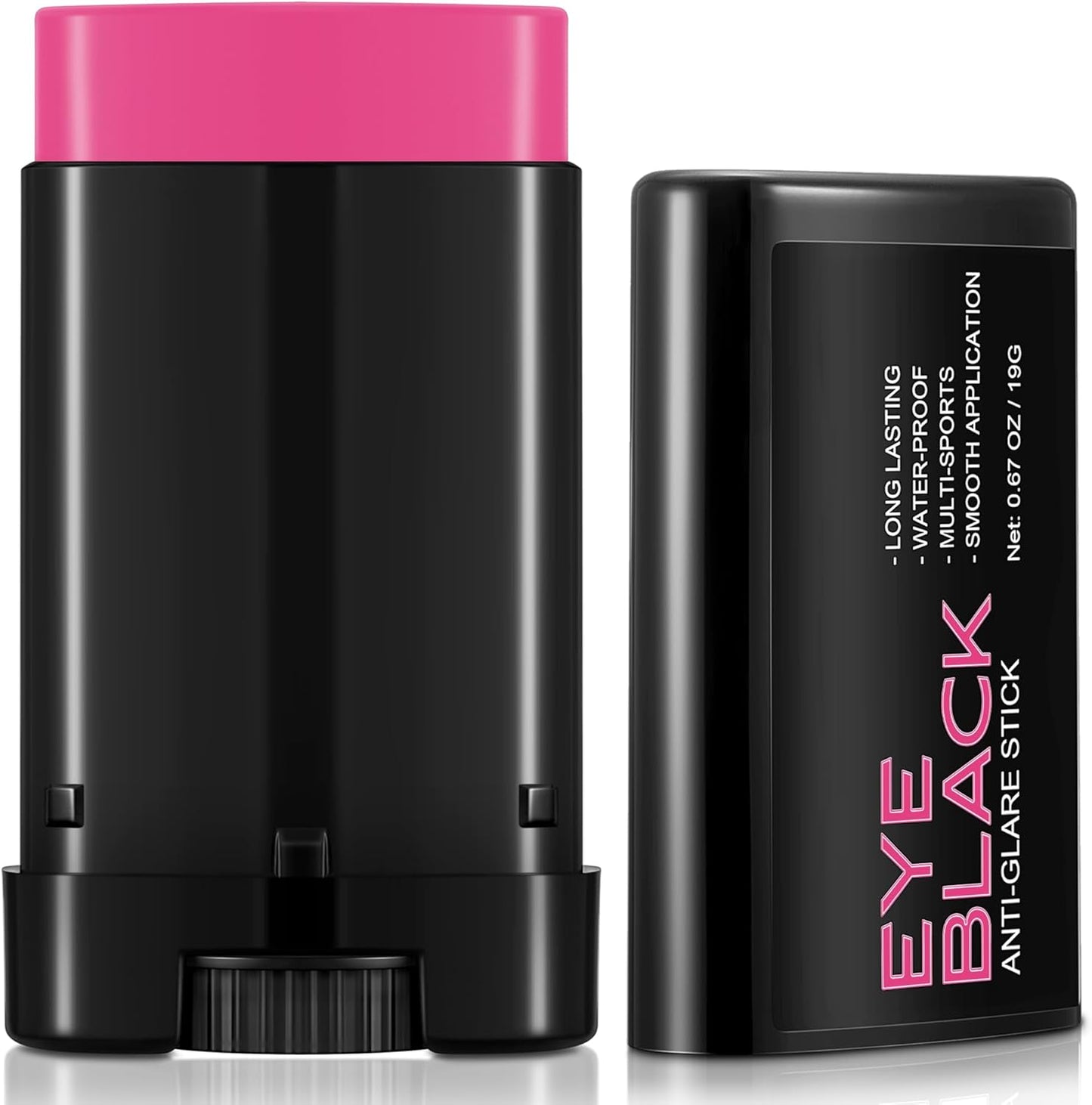 Eye Black Stick - Anti-Glare Grease Paint for Baseball, Softball, Football | Sweat-Proof, Long-Lasting Color, .67 oz