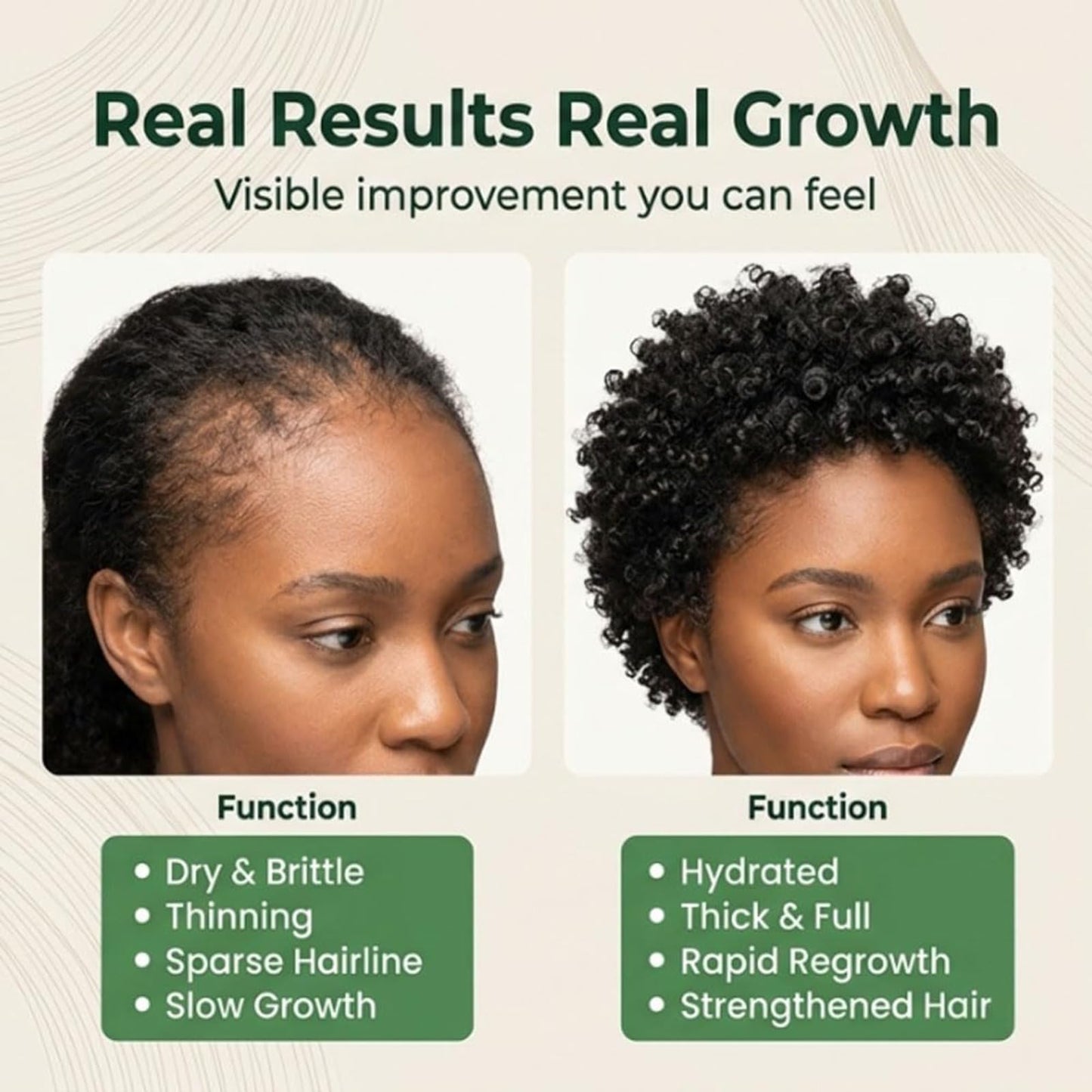Batana Oil for Hair Growth, Hydrating Oil for Thicker, Stronger Hair and Scalp Health, 100% Pure Batana(2PCS)