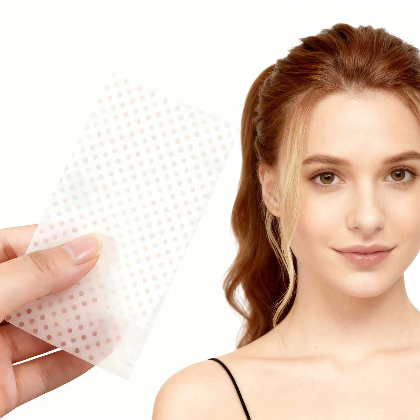 150 Sheets Perm End Papers for Hair, Breathable Disposable Salon Perm Papers for Cold and Hot Perms, 5.9x3.1in High Temperature Resistance Styling Accessories for Hair Rollers, White