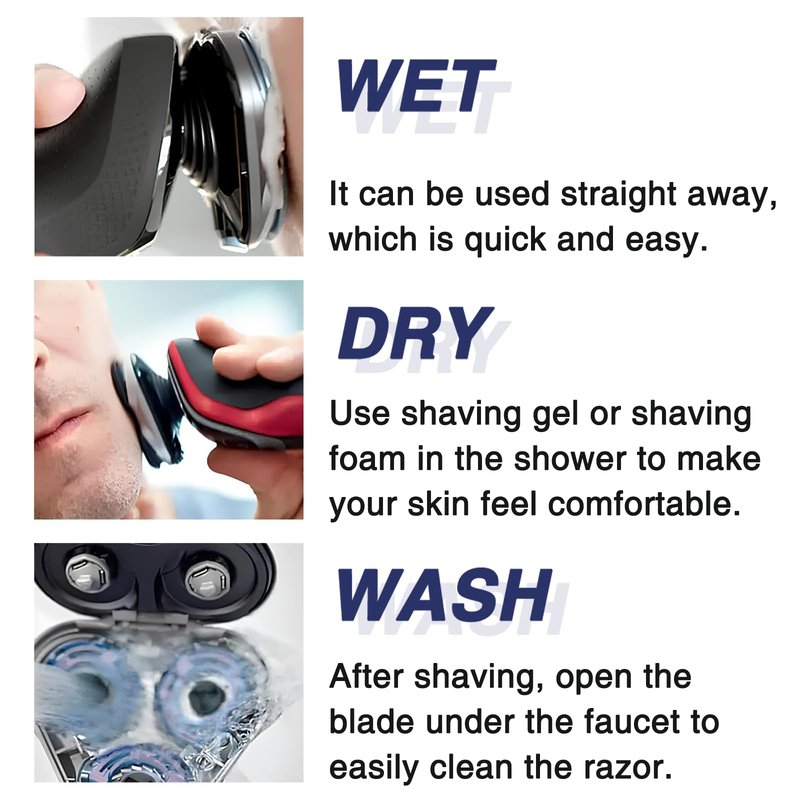 Upgrade SH90 Replacement Shaver Heads Compatible with Philips Norelco Series 9000 (S9000) Shavers Replacement Heads with Backet