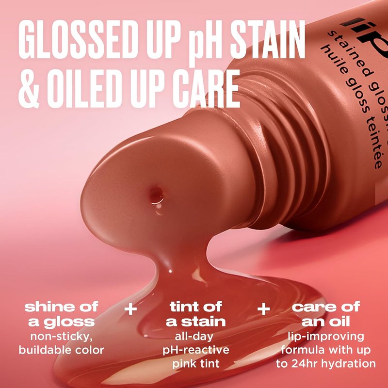 Urban Decay Lip Toy pH Staining Lip Oil - 24HR Hydration & All-Day Gloss | Non-Sticky High Shine