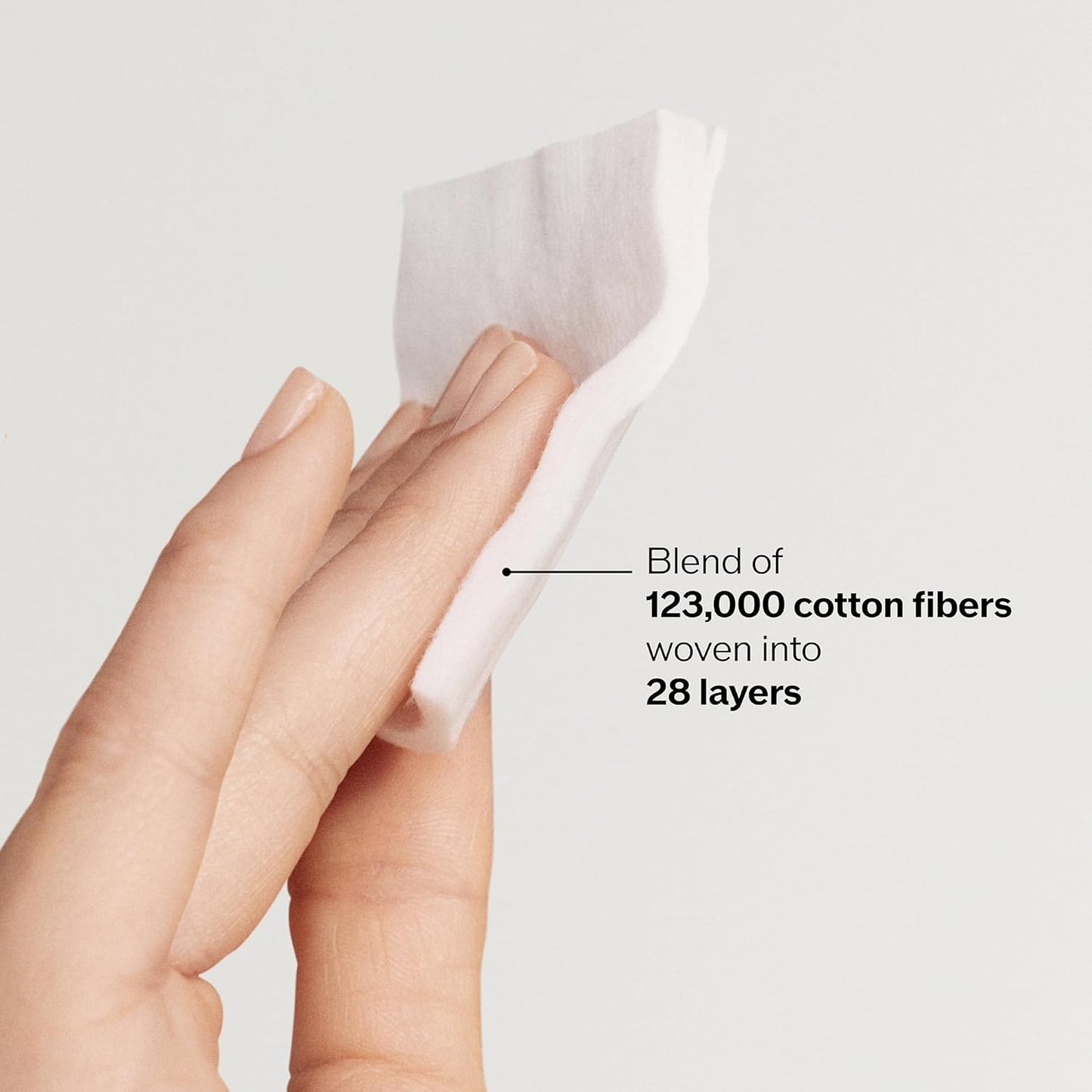 Shiseido Facial Cotton Pads - 165 Ultra-Soft Squares for Makeup Removal & Skincare | 100% Natural