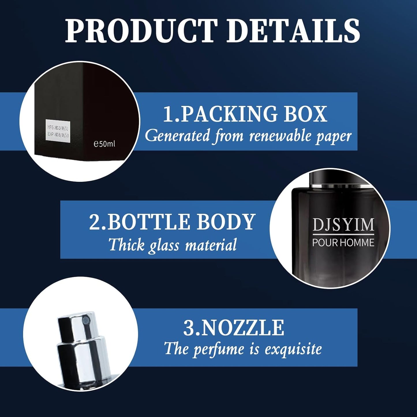 Men's Pheromone Cologne - Long Lasting Lemon & Pepper Scent | 1.7 Oz Portable Eau de Toilette