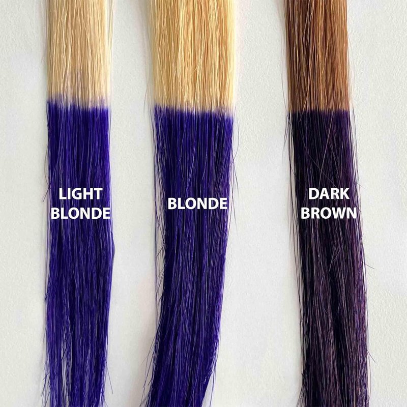 Premium Purple Semi-Permanent Hair Color - Vibrant Long-Lasting Formula
