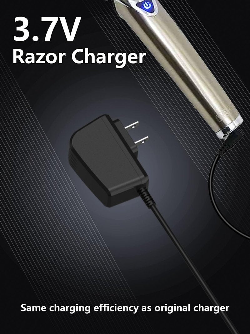 4V Trimmer Charger Compatible with Wahl 9818L 9854L Groomer Clipper, Shaver Charger Compatible with Wahl 9854-600 9867-300 79600-2101 9860-700 9818-6171 8779 9766 9810 Wahl Clipper Charger 5.9FT