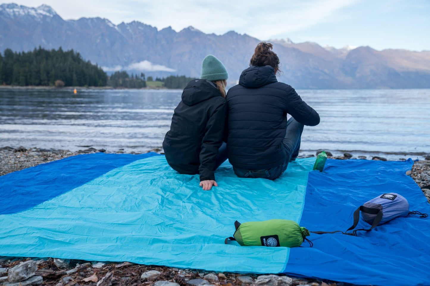 Beach Blanket - Sandproof Waterproof Extra Large Mat | Quick Drying for Vacation, Picnic & Camping