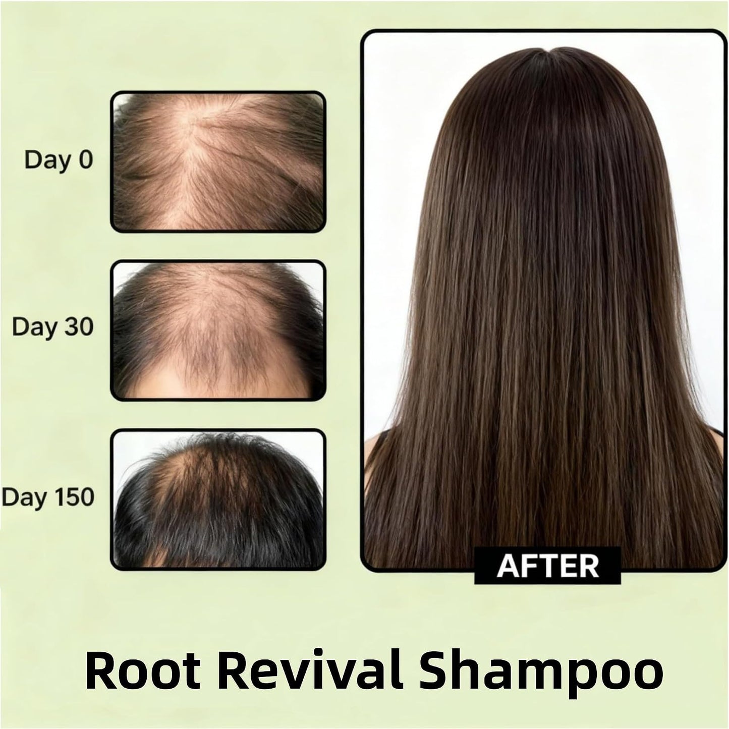 Root Revival Shampoo - Deep Moisture & Strength for Thinning Hair | Hair Regrowth Treatment for Women (1 Pcs)
