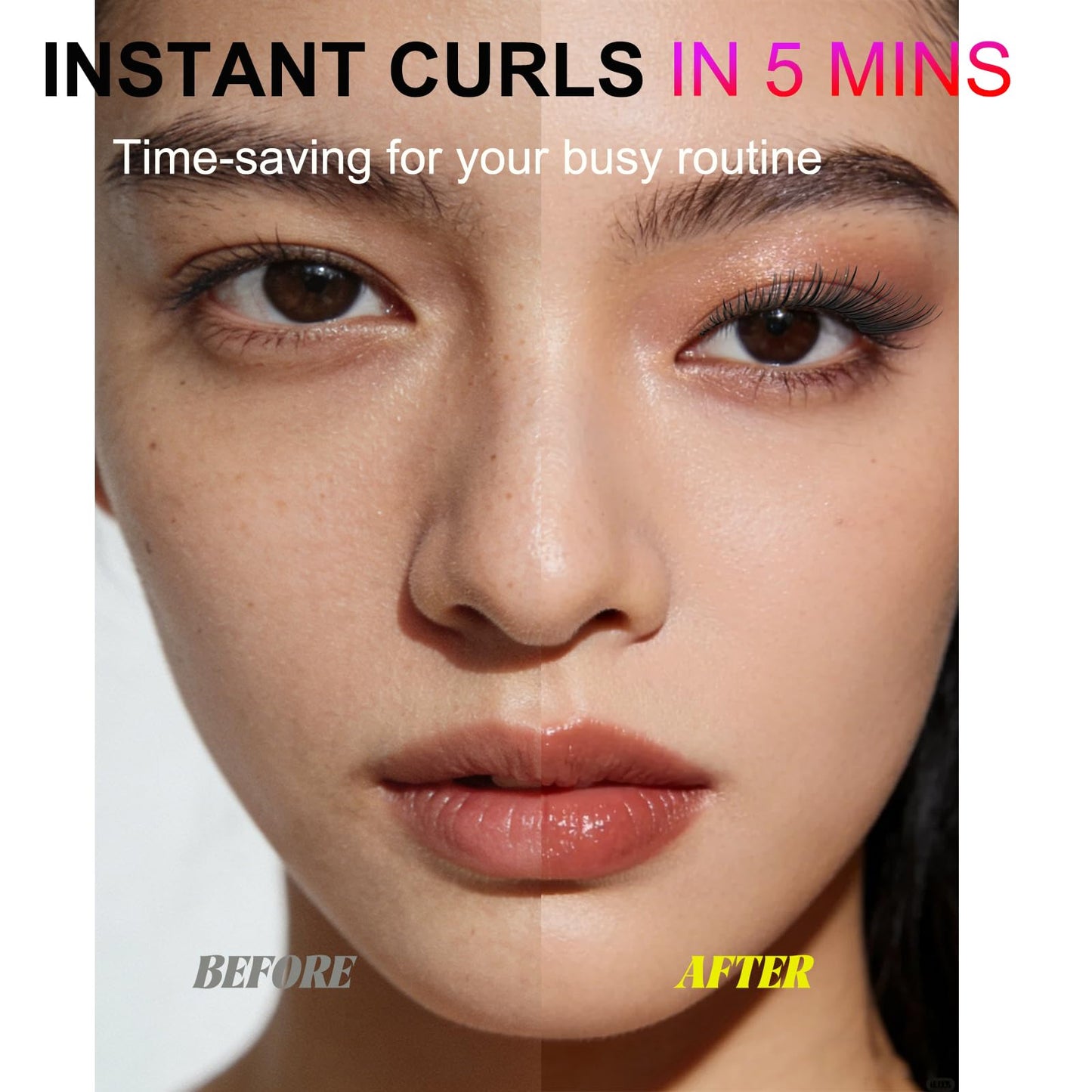 Heated Eyelash Curler-4 Temp Modes 65°-95°C LED Display, Electric Eye Lash Curler for 24H Long Lasting, Type-C Rechargeable Heated Lash Curler for Natural Thick Lashes, Makeup Gift,Sakura Pink