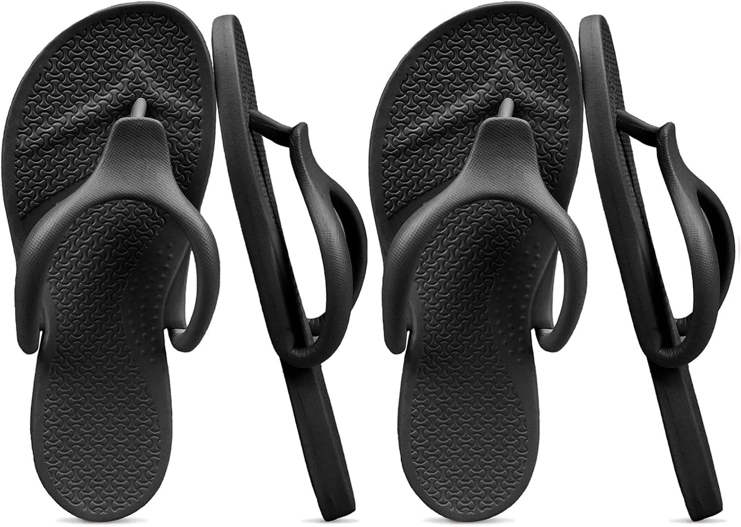 Flip Flops for Women & Men - Lightweight Non-Slip Shower Shoes | Foldable Quick-Dry Travel Slippers for Summer Beach