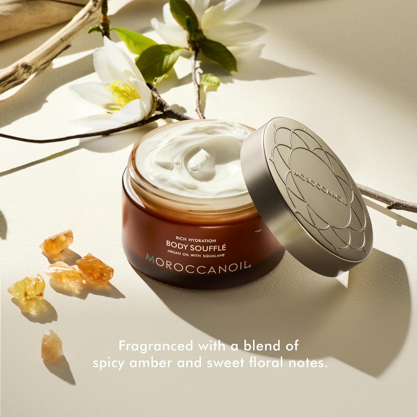 Moroccanoil Body Soufflé - Nourishing Hydrating Cream | 6.7 Fl. Oz.