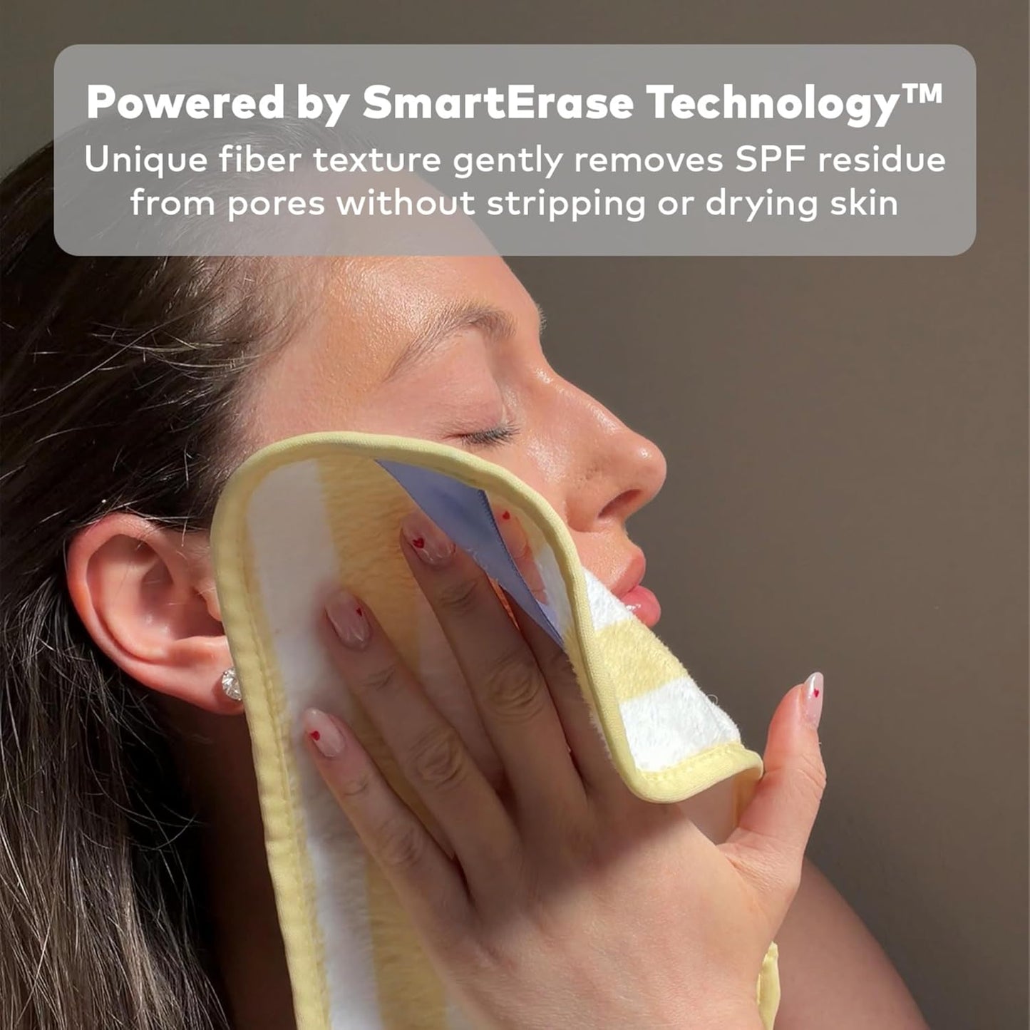 Sunscreen Eraser - Effortlessly Remove Zinc & Mineral Sunscreen with Water | 1 Count