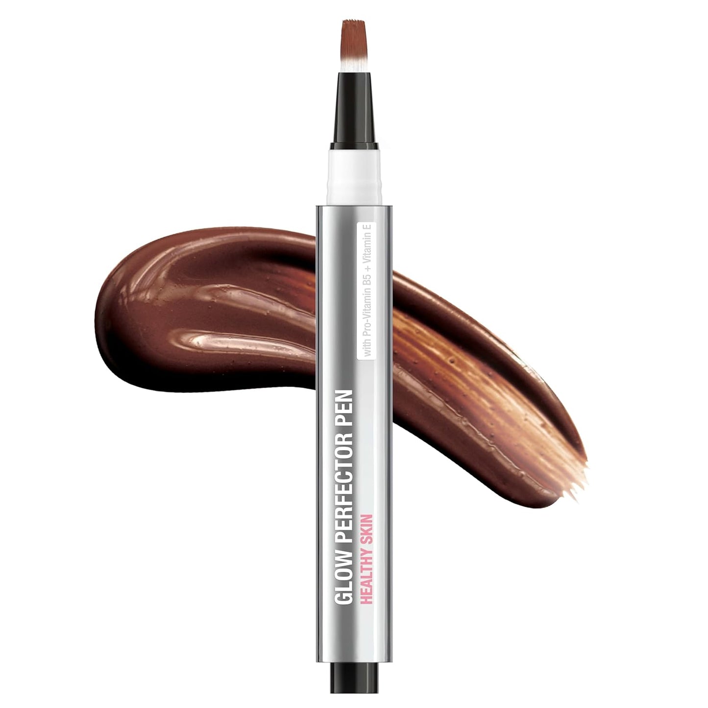 Neutrogena Healthy Skin Glow Perfector Concealer Pen - Lightweight Liquid Makeup with Pro-Vitamin B5 & Vitamin E | Light, 0.1 oz