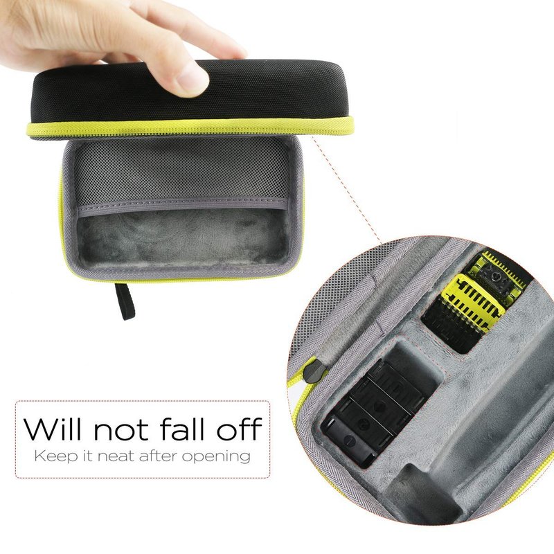 co2CREA Hard Case Replacement for QP2520 QP2530 QP2620 QP2630 Face Body Hybrid Electric Trimmer Shaver