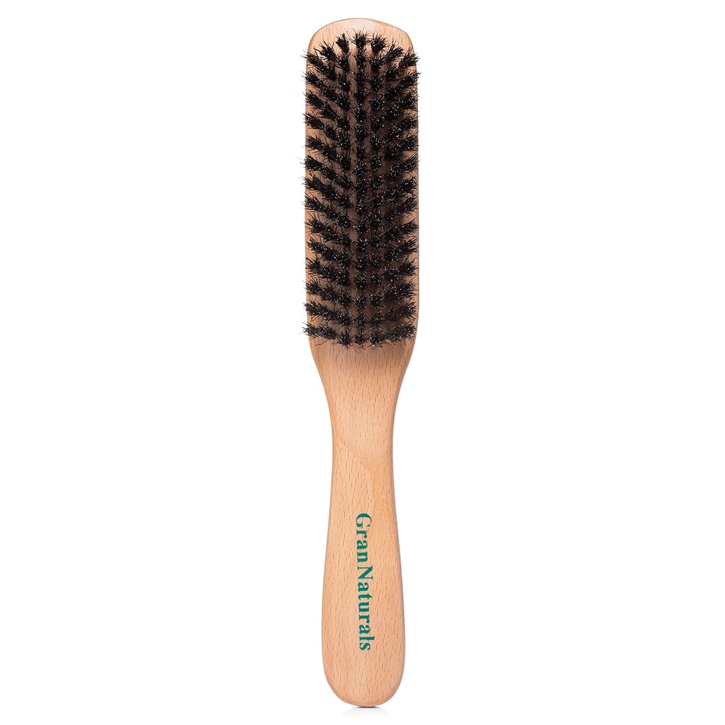 GranNaturals Boar Bristle Hair Brush - Large Smoothing Brush for Sleek, Frizz-Free Styles | Unisex Hair Care Tool