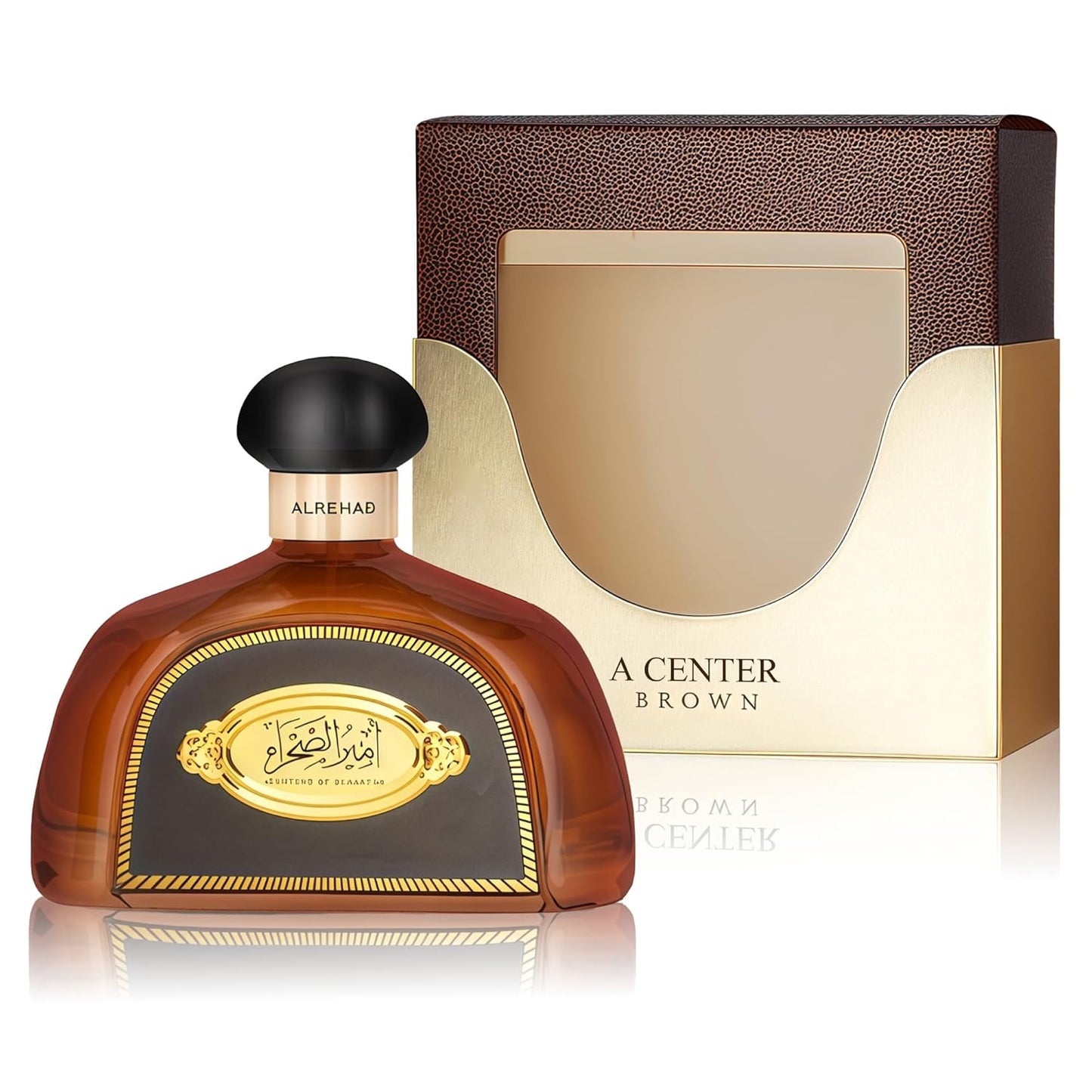 A CENTER AL NOOR Eau de Parfum Unisex - Long-Lasting Saffron, Iris & Leather Fragrance | 3.4 Fl Oz Sophisticated Oriental Woody Cologne