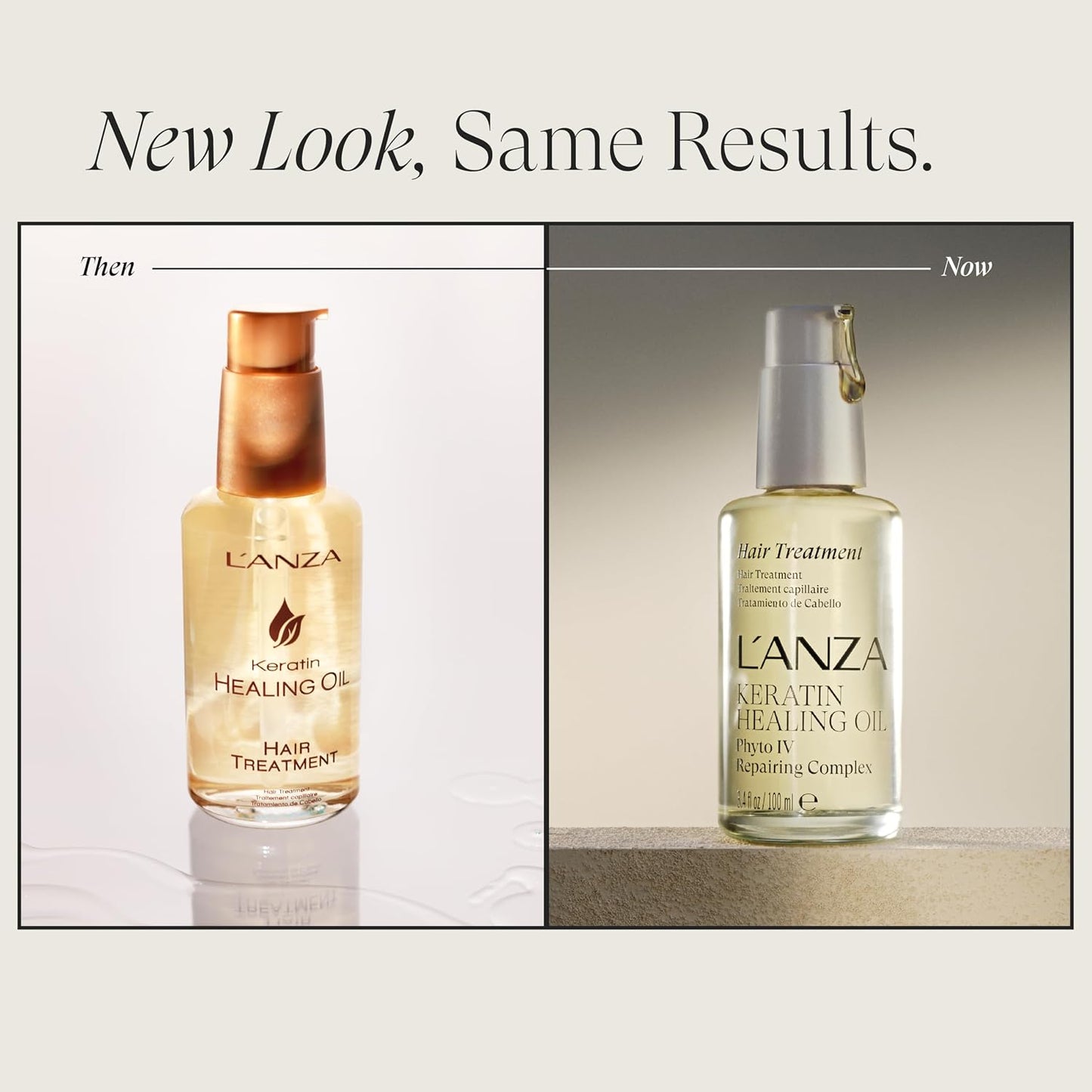 L'ANZA Keratin Healing Oil - Nourishing Hair Treatment for Smooth, Shiny Locks | 4.2 oz