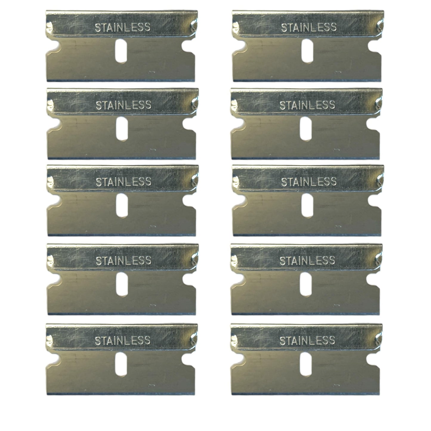 LiME LiNE Single Edge Razor Blades, Automotive Grade, Stainless Steel,10 Pack