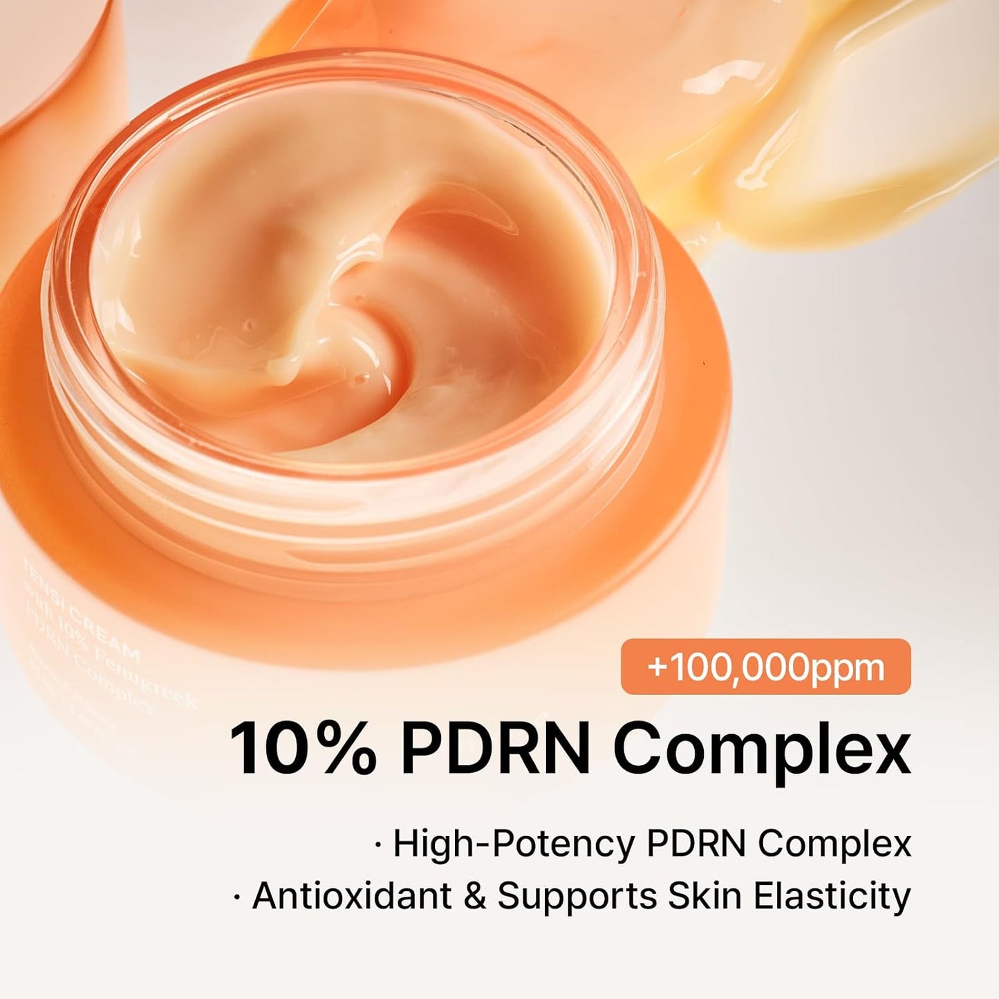Tensi Cream - Firming Daily Moisturizer with 10% Fenugreek PDRN Complex for Sensitive Skin | 1.69 fl oz