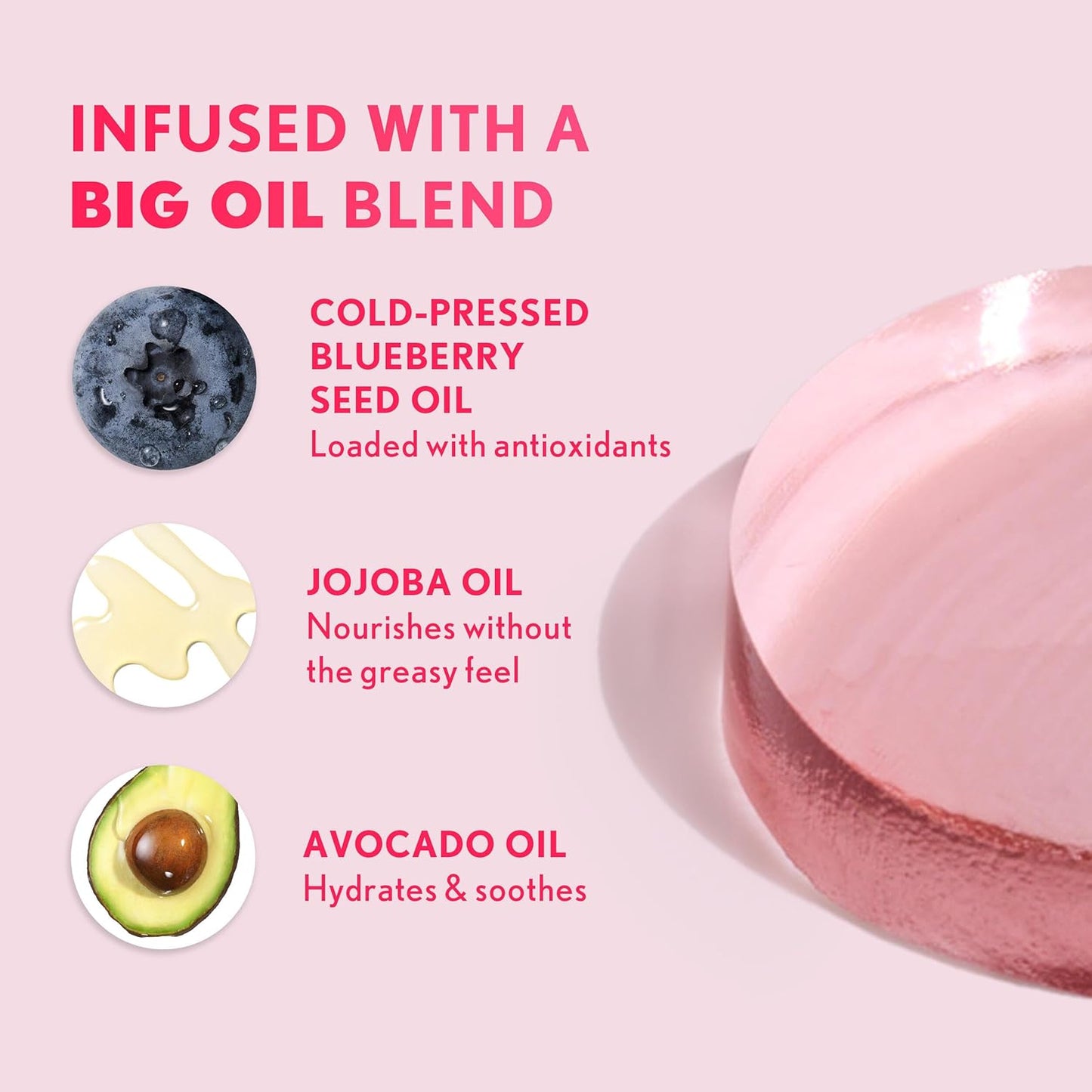 COVERGIRL Clean Fresh Yummy Big Oil Stick - Flavored Lip Oil for Dewy Finish | 110 Juiced In Time (Sheer Cool Pink Fuchsia)