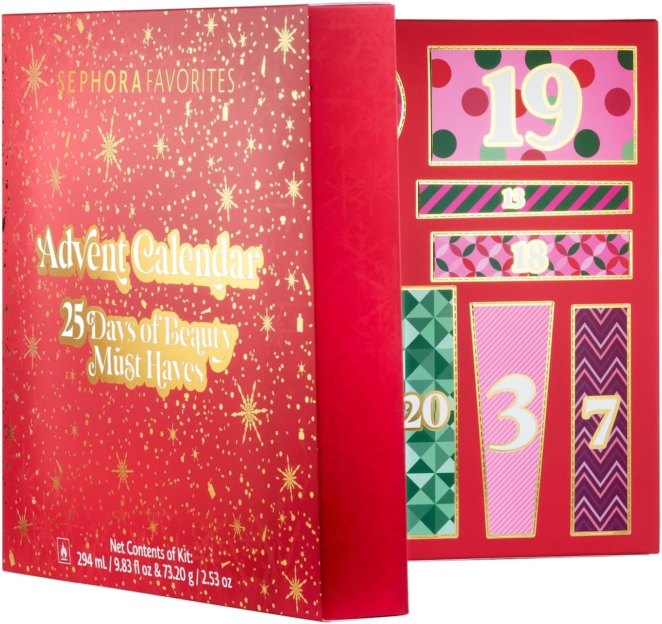 Sephora Favorites Advent Calendar - 25 Days of Beauty Essentials | Holiday Gift Set