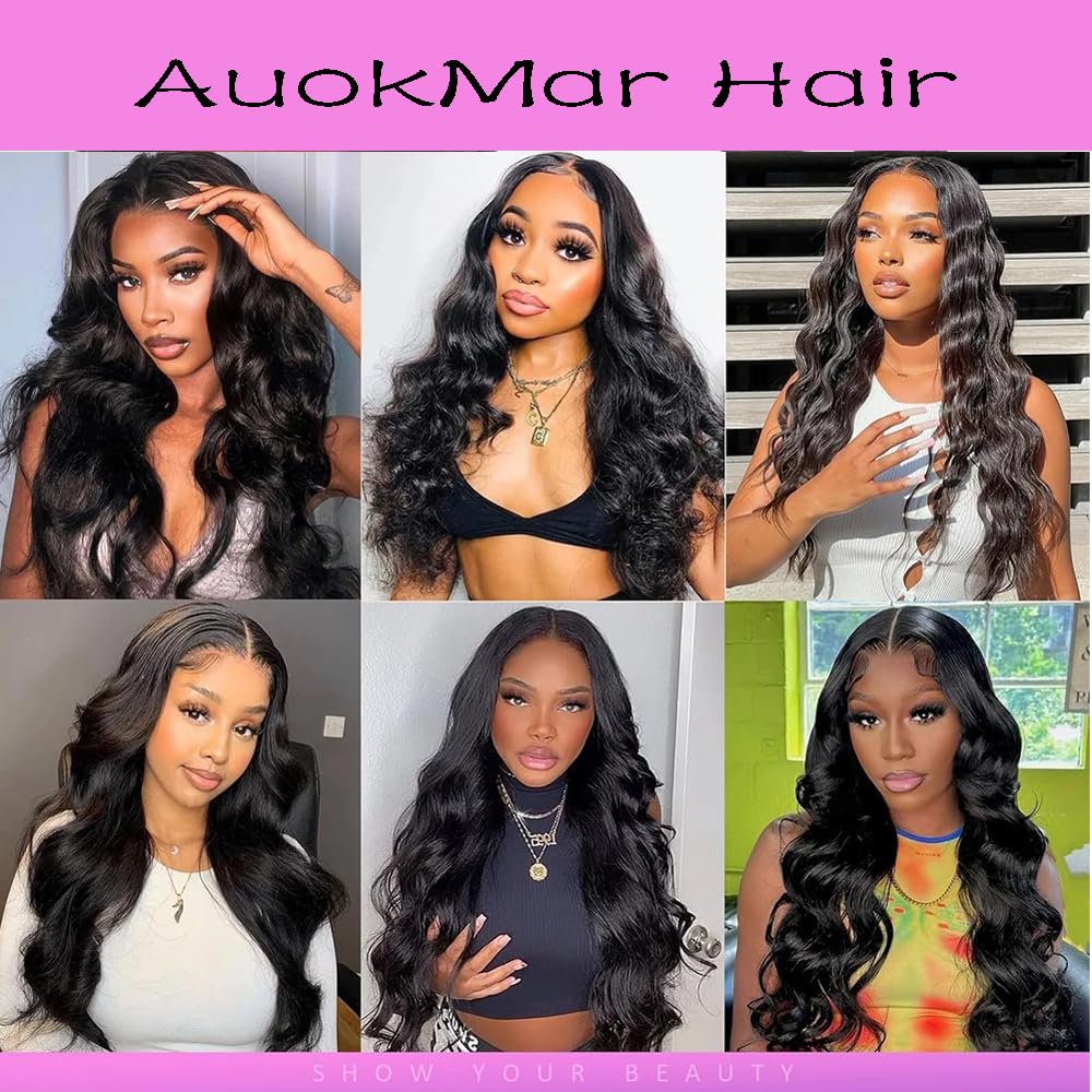 Color #1b Human Hair Bundle Natural Black Body Wave 3 Bundles 14 16 18 inch 150g Real Natural Black Body Wave Human Hair Extensions 1B Color