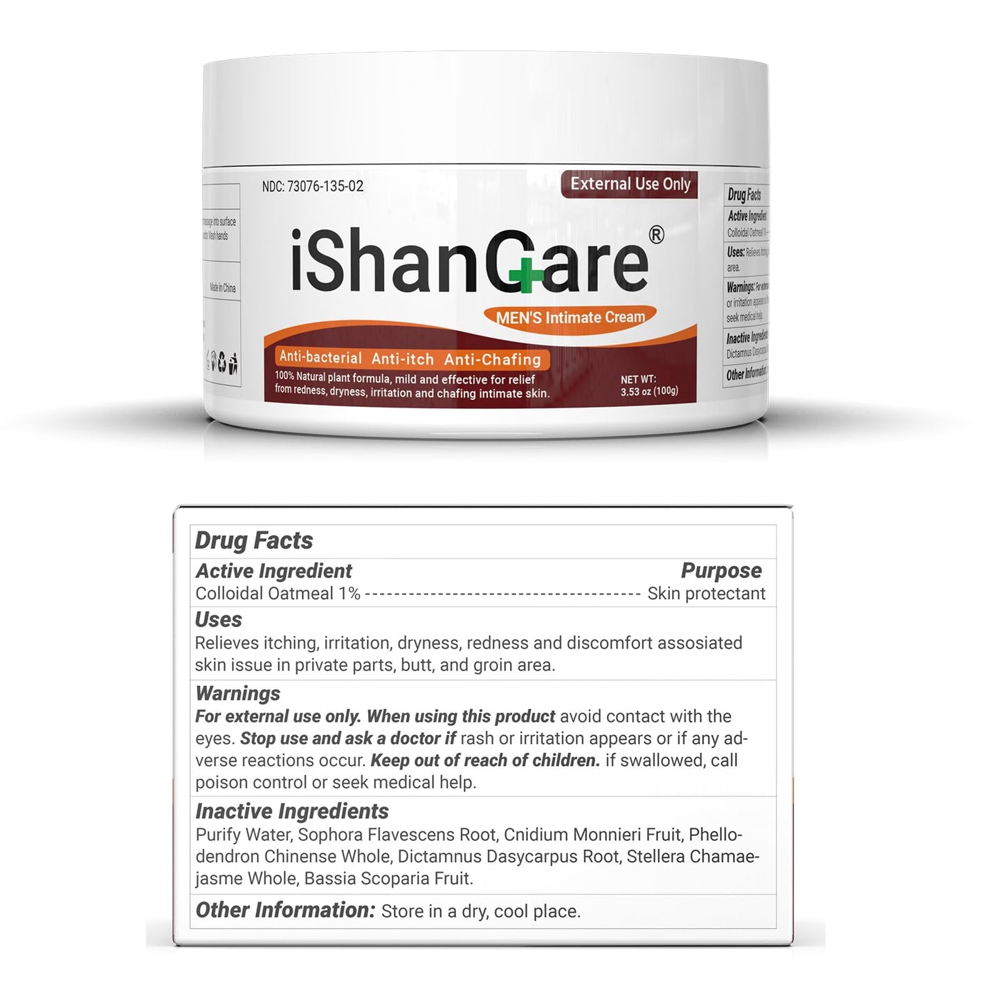 ishancare Balanitis Treatment for Men: Tea Tree Oil Soap & Organic Natural Cream – Natural Intimate Care Set for Itching, Redness, Dryness & Chafing – Calms Redness & Restores Comfort for Men