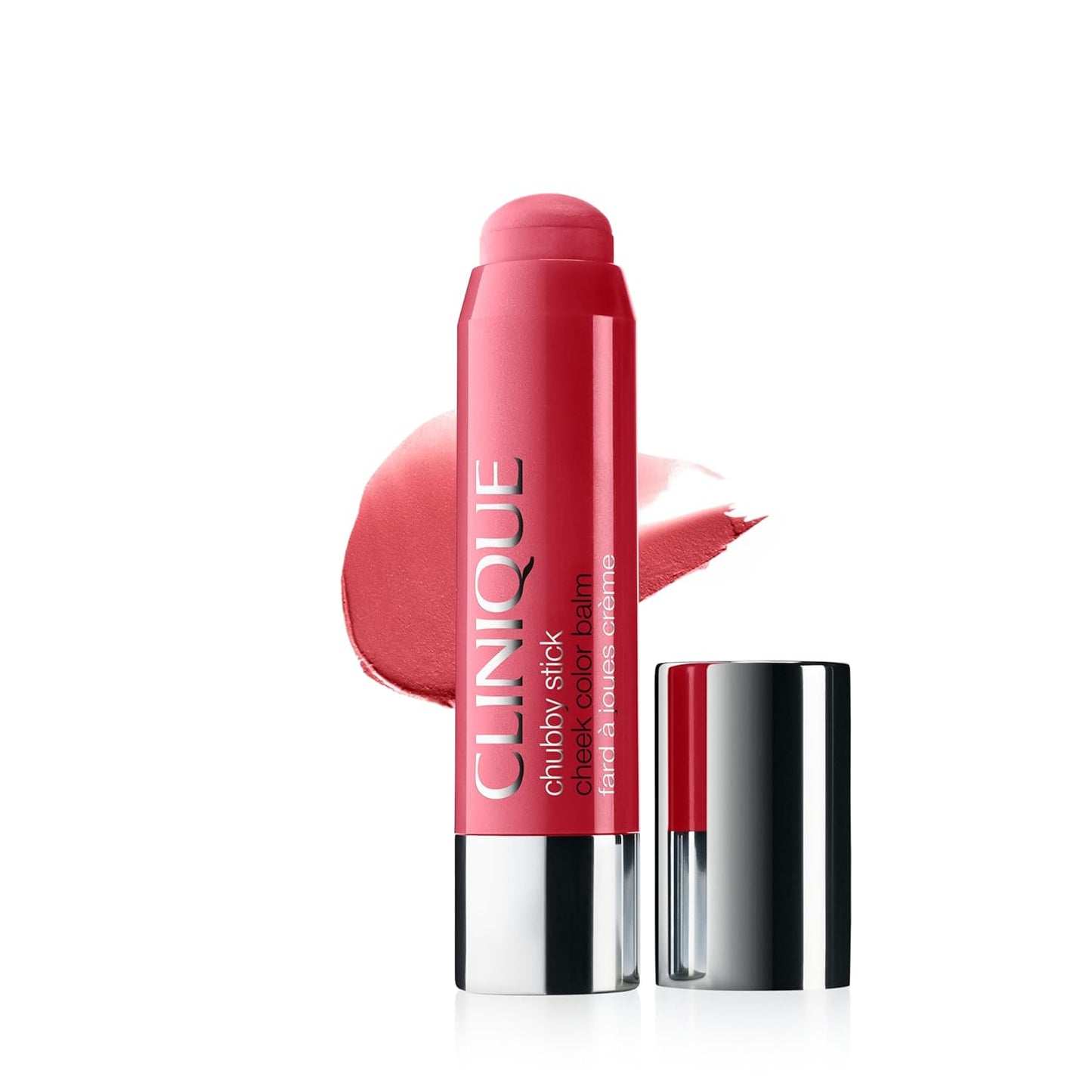 Clinique Chubby Cream Blush Stick - Long-Lasting Cheek Colour Balm for Healthy Glow | Travel-Friendly