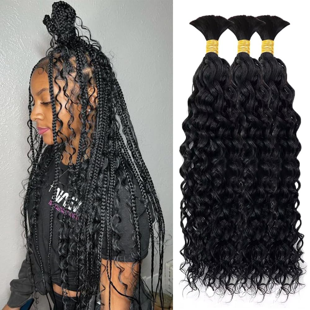 Dreadlock Extensions - 100% Human Hair, Handmade Permanent Locs | 30 Strands, 4 Inch, Can Be Dyed & Curled