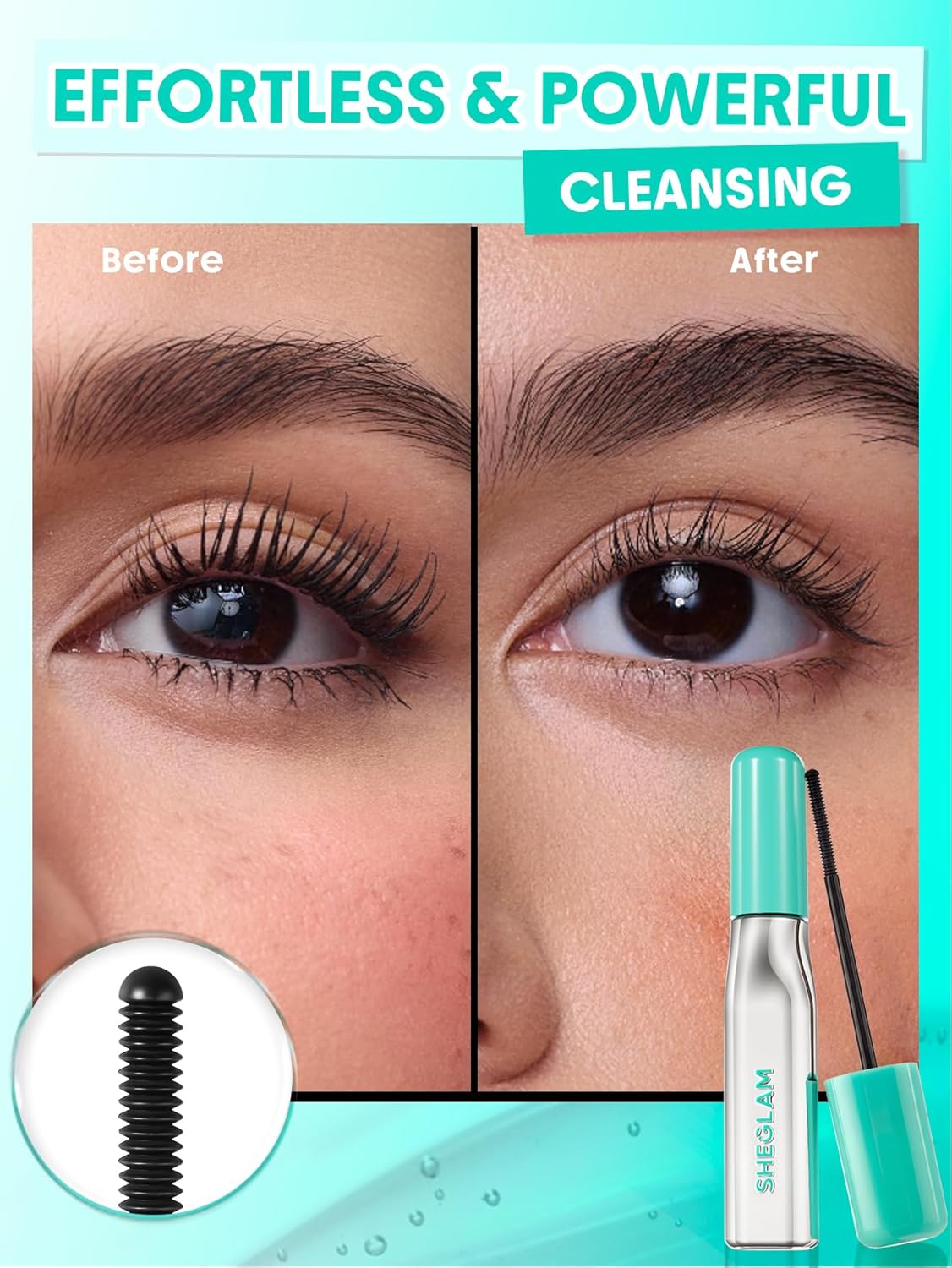 Lashlighter EZ Gentle Mascara Remover - Effortlessly Remove Waterproof Mascara