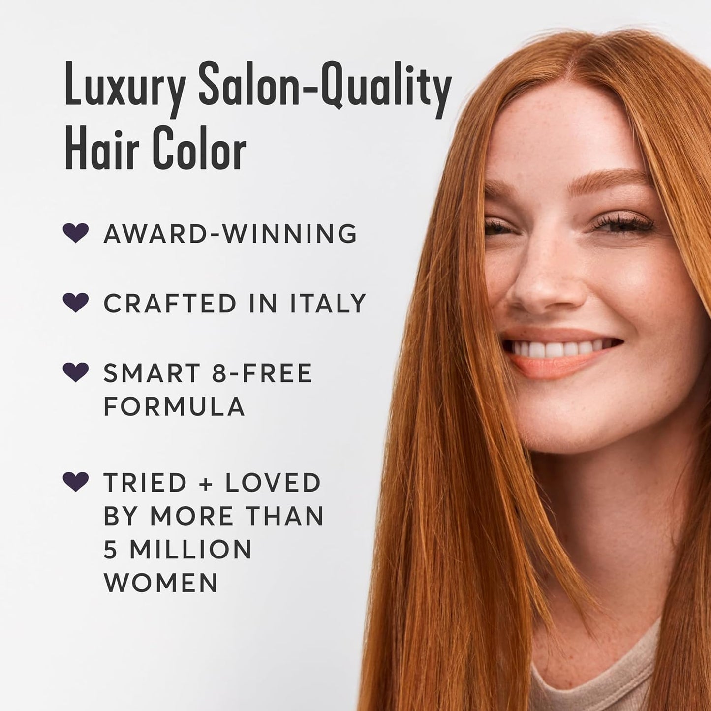 Madison Reed Radiant Hair Color Kit - 7RC Light Ginger Red | PPD-Free, Ammonia-Free Permanent Dye, 1 Pack