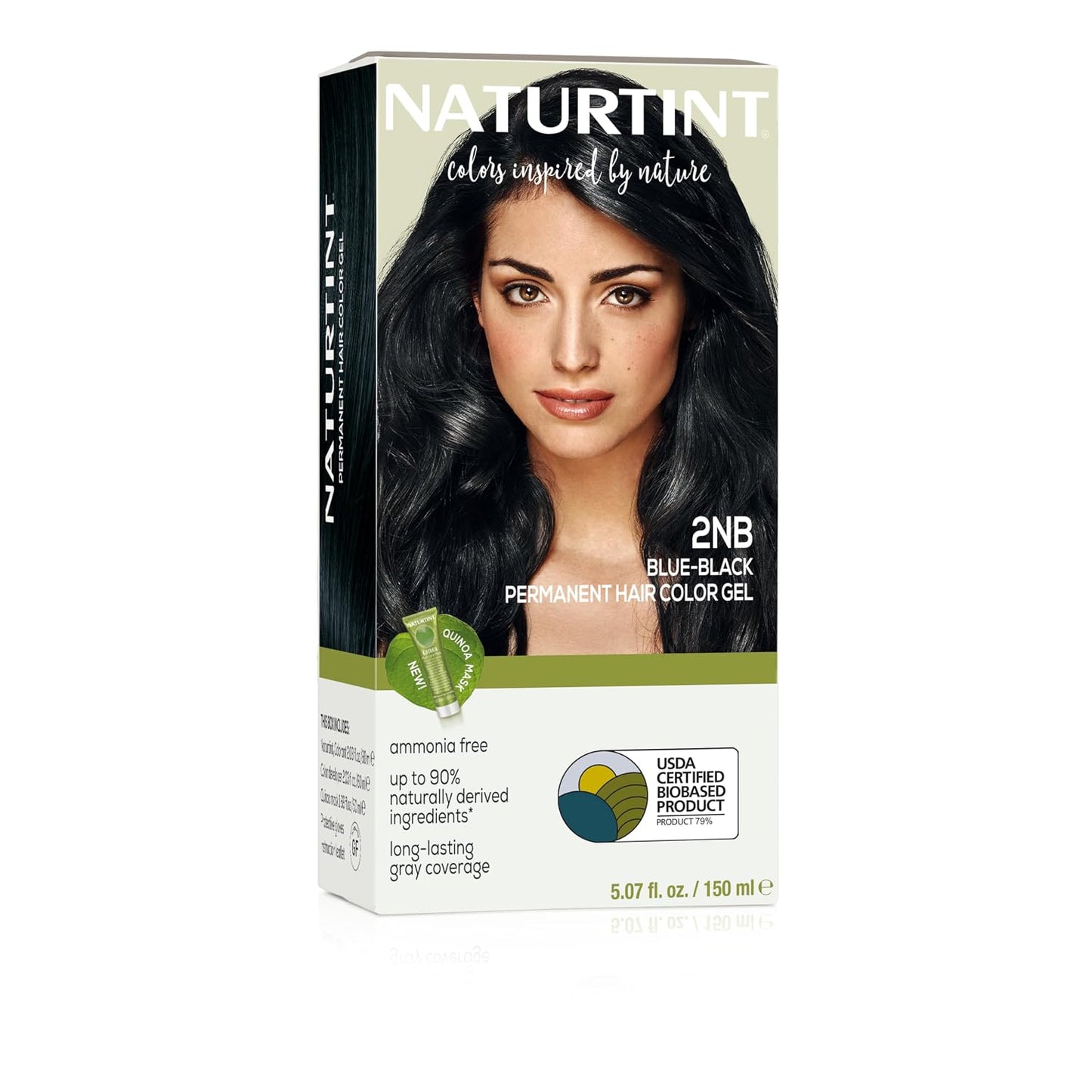 Naturtint 7N Hazelnut Blonde Permanent Hair Color | Ammonia-Free, Vegan, 100% Gray Coverage, Long-Lasting Results