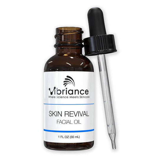Vibriance Skin Revival Facial Oil - Hydrating Oil for Sensitive & Dry Skin | Vegan, Paraben-Free, Enriched with Vitamin E & Squalane