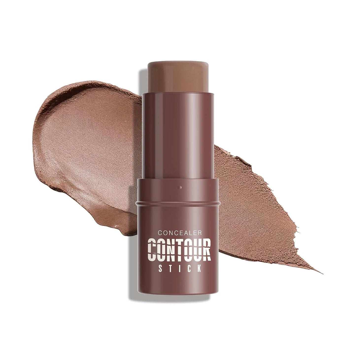 Cream Contour Stick - Cool Toned Sculpting Makeup for Natural Look | Long-Lasting, Buildable Formula (09 Amber)