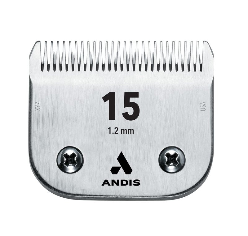 Andis 64072 UltraEdge Detachable Blade – Carbon Steel Pet Clipper Blade, Professional Grooming Performance