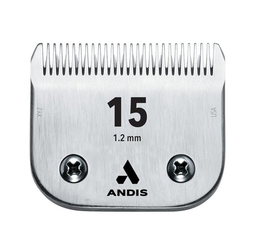 Andis 64072 UltraEdge Detachable Blade – Carbon Steel Pet Clipper Blade, Professional Grooming Performance