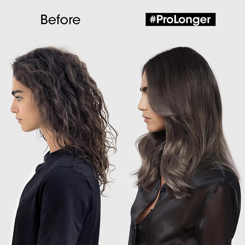 L'Oréal Professionnel Paris Pro Longer Heat Protectant Cream - Fills Split Ends, Adds Shine & Thickness for Thinned Hair