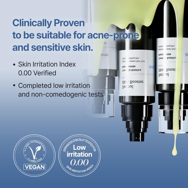 Retinal Skin Booster Serum - Anti-Aging Retinaldehyde & Niacinamide | K-Beauty Facial Serum for Fine Lines & Firming | 5.07 fl oz