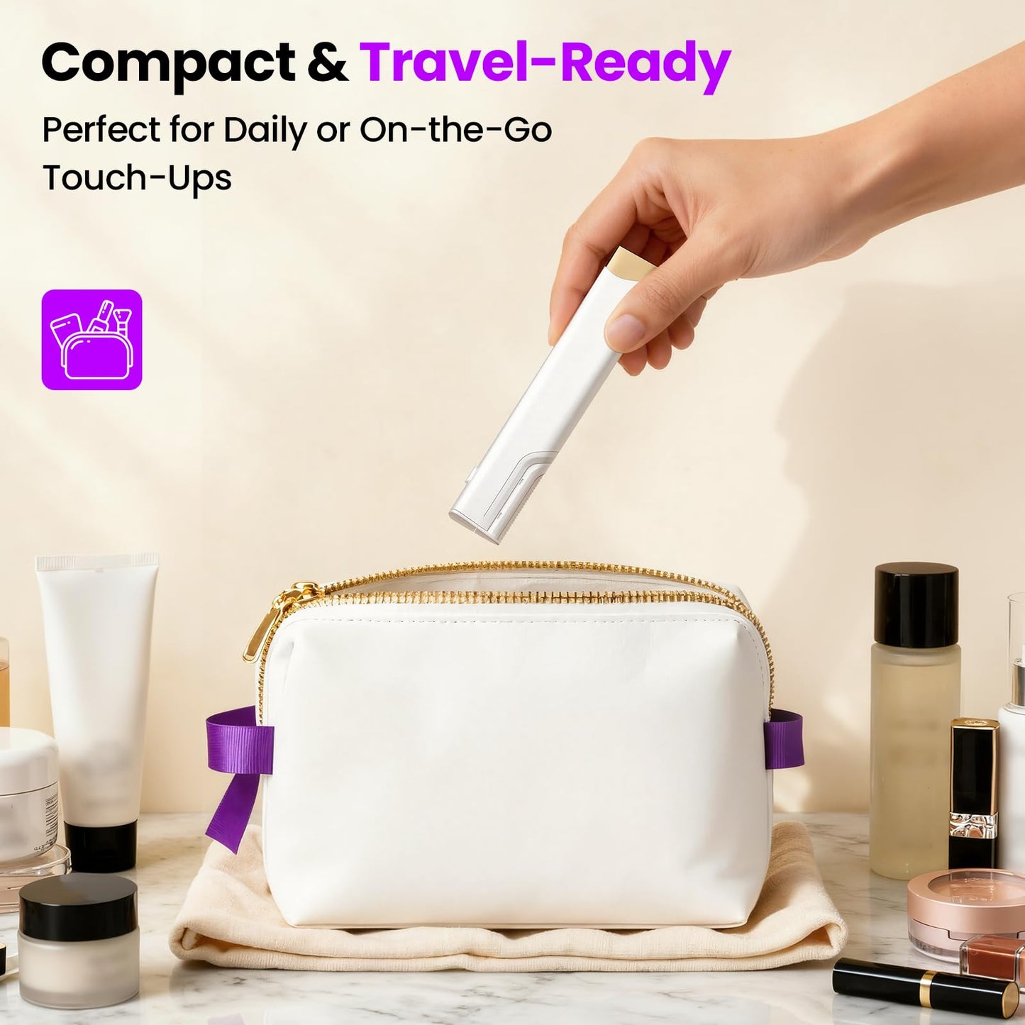Sonic Dermaplane Razor for Women Face, 3-Speed Rechargeable Facial Hair Remover & Exfoliating Dermaplaning Tool, Gentle Face Shaver for Peach Fuzz, Smooth Skin Radiant Glow, with 10 Replacement Blades