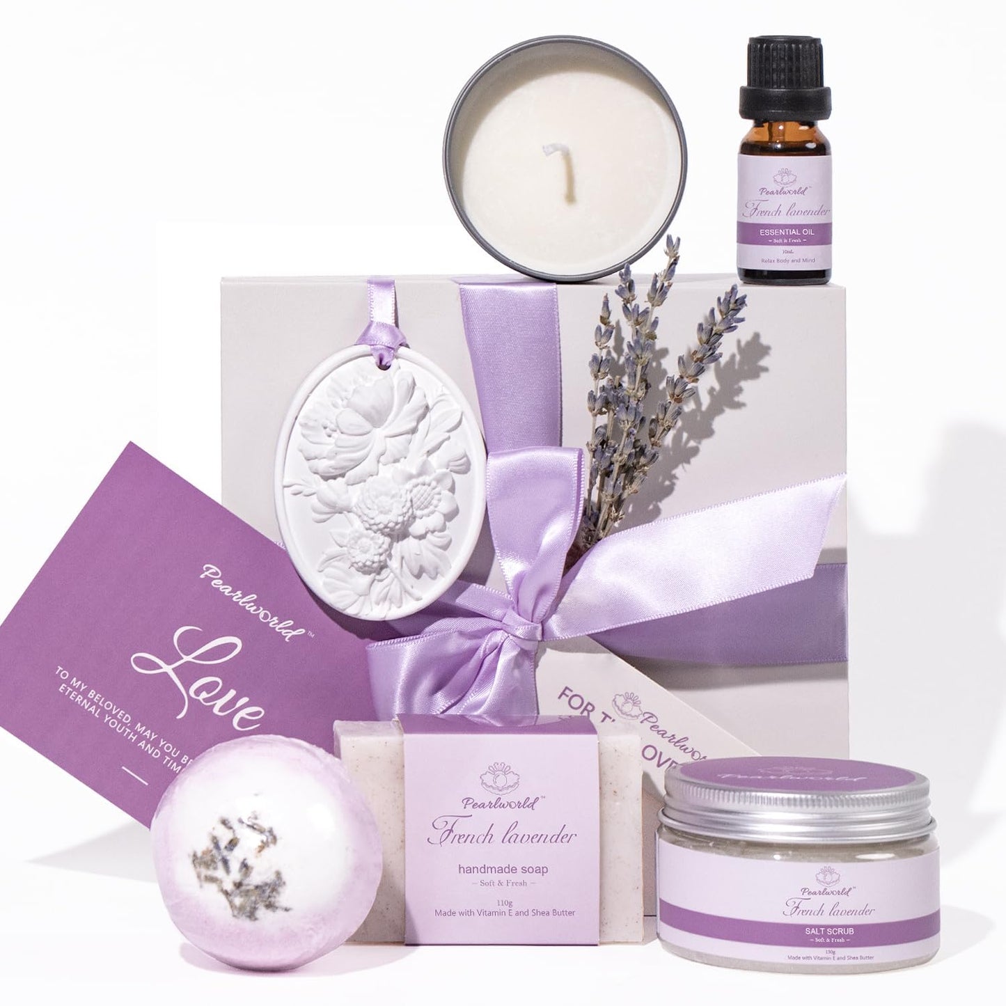 Ocean-Scented Bath Spa Set - 12-Piece Men's Self-Care Gift Kit | Perfect for Father's Day & Birthdays