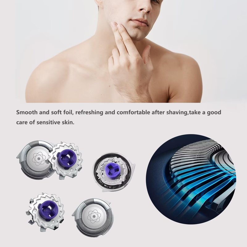 3X Replacement Shaver Head Shaver Blade for Philips Norelco 7950XL,7800XL,7800XLcc, 7810XL, 7380XL, 7360XL, 7350XL, 7345XL, 7340XL, 7325XL, 7315XL, 7310XL