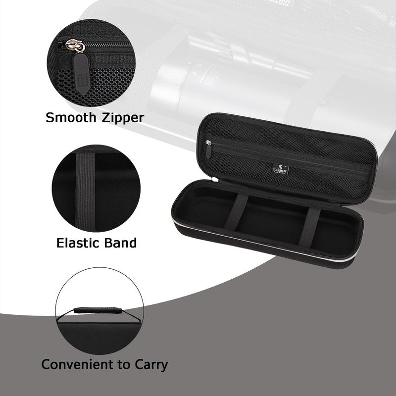 Tourmate Hard Storage Case for Baseus Vacuum, Travel Organizer, Black