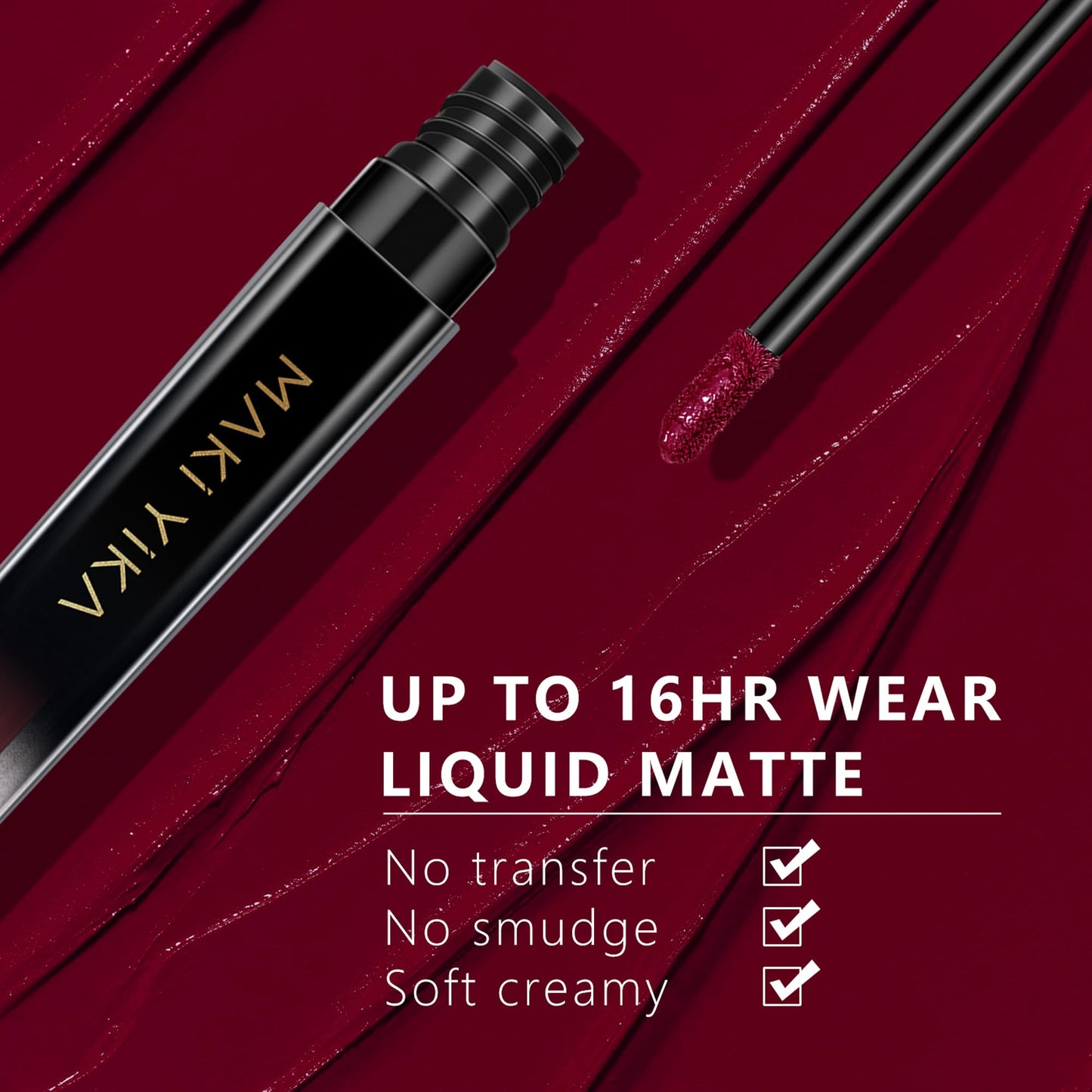 MAKI YIKA Red Lipstick for Women Color Stay Long Lasting Lipsticks