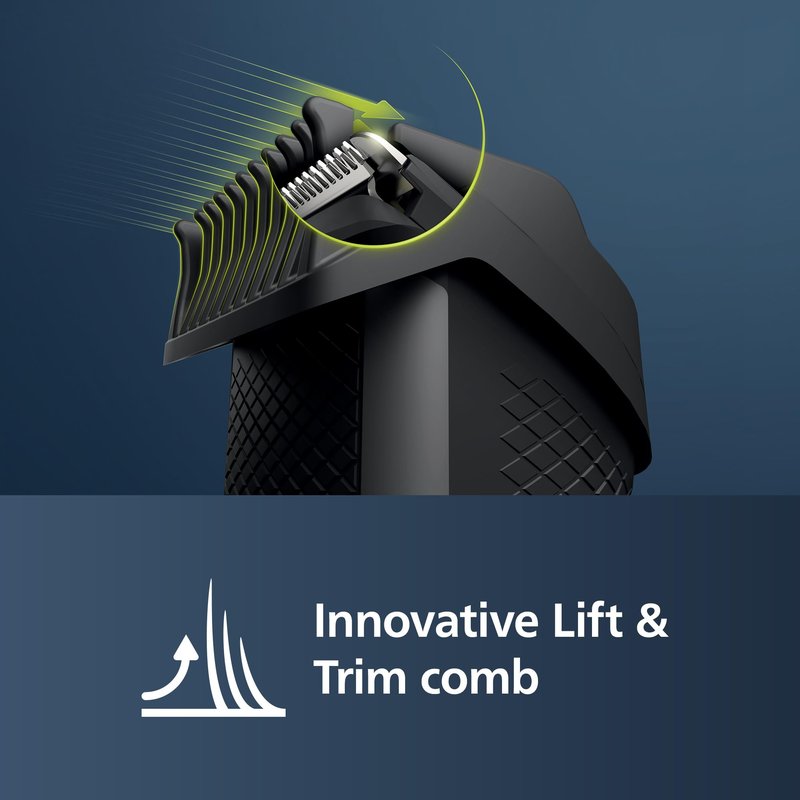"Philips Beardtrimmer 3000 Series, Beard Trimmer with Lift & Trim Technology (Model BT3206/14)"
