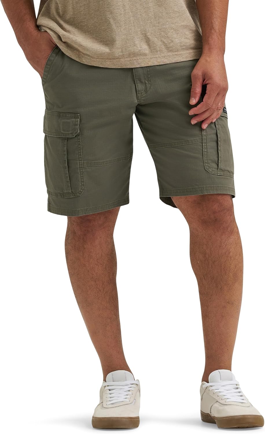 Men's Classic Cargo Stretch Shorts - Wrangler Authentics | Comfortable Fit, Versatile Style