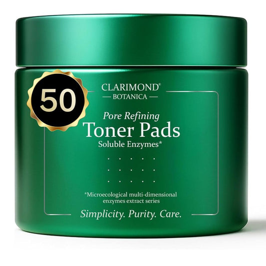 Toner Pads for Face – Pore Refining Korean Toner Pads w Niacinamide & Glycolic Acid – Exfoliating Brightening Facial Pads, Pore Minimizer for Face, Hydrating Daily Toner, All Skin Types, 50 Pads
