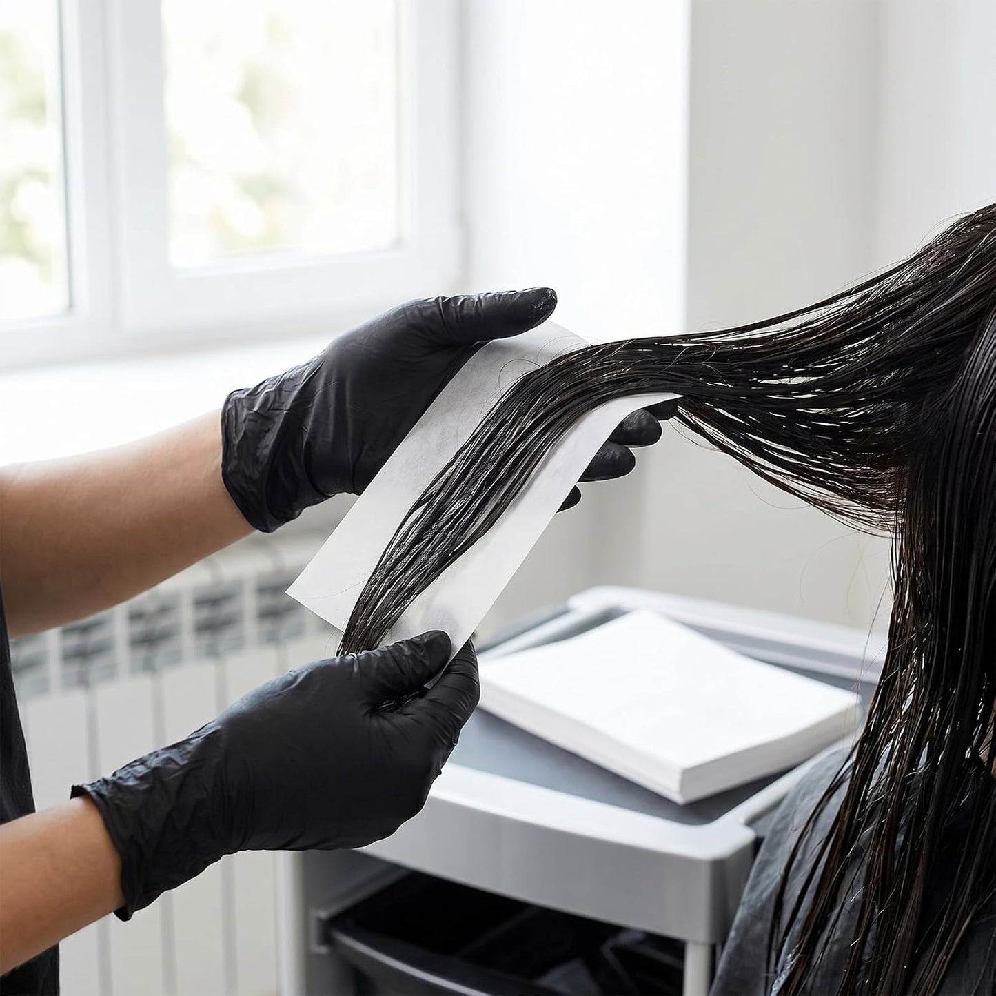320 Pcs End Papers for Hair Perm | Thin, Breathable Salon-Grade Curling Tissue - High Temperature Resistance