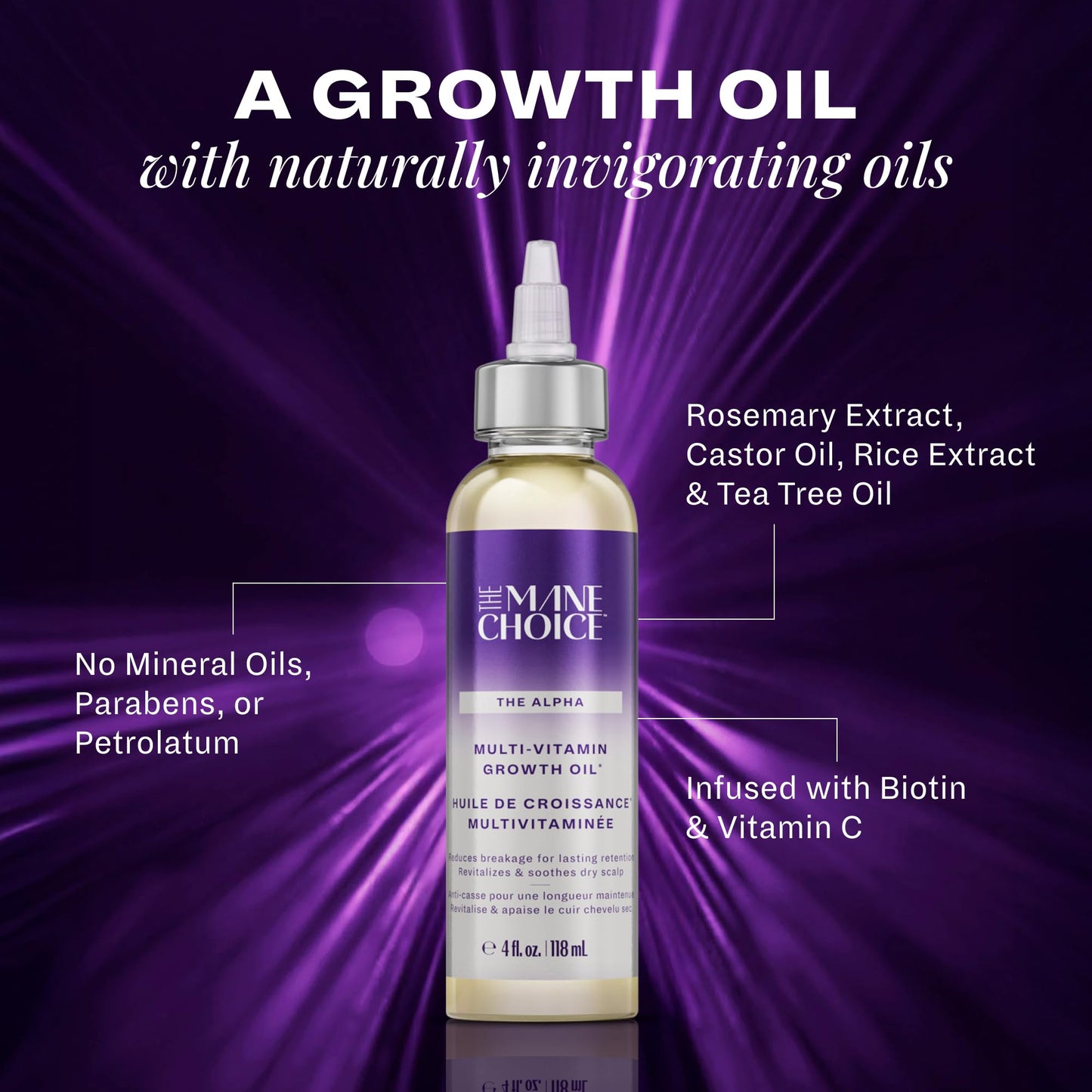 The Mane Choice Multi-Vitamin Scalp Nourishing Hair Growth Oil